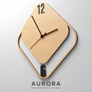 Zegar ścienny - Aurora