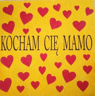 Piaskowe obrazki dla Mamy