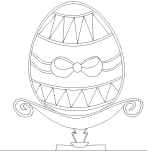 Piaskowe obrazki Wielkanoc - 2