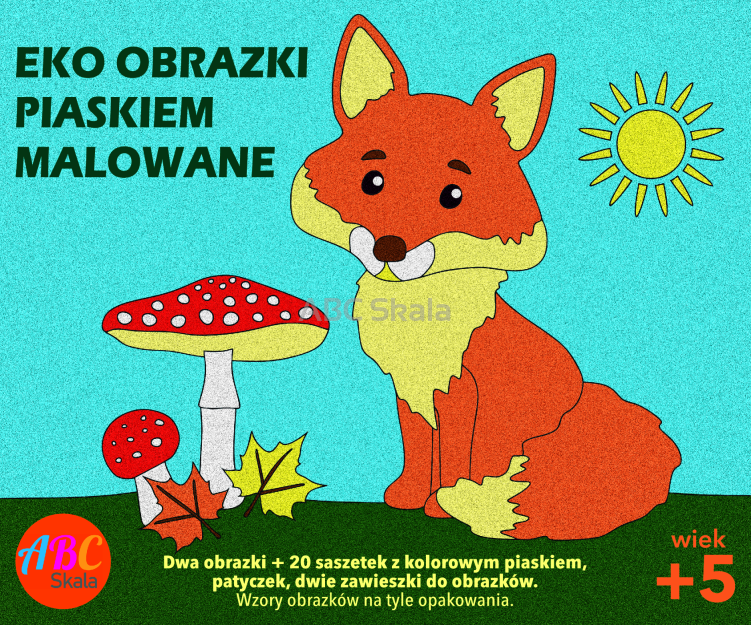 Piaskowe obrazki seria Przyroda