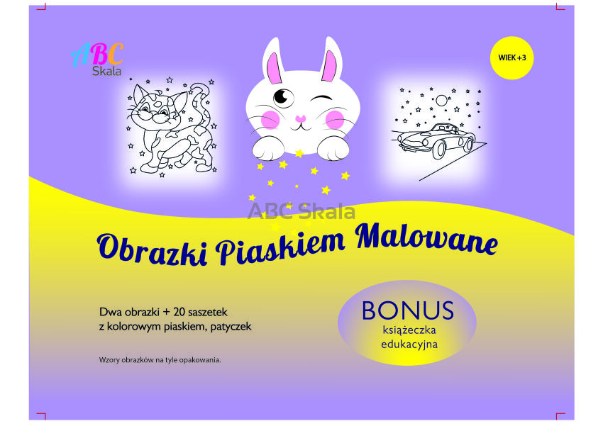 Piaskowe obrazki dla Taty
